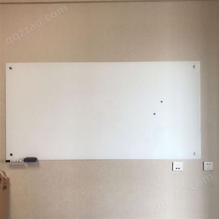 钢化玻璃白板 挂式 写字板儿童教学办公磁性钢化玻璃黑板 烤漆板面