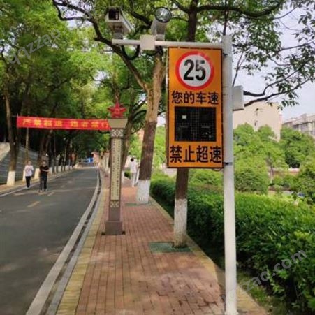 杭州来涞供应固定式安装雷达测速装置超速可自动抓拍取证