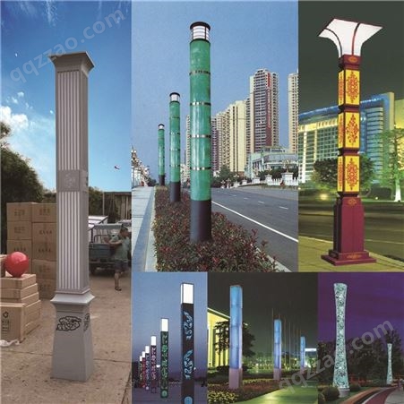 户外防水景观灯柱 公园广场景观灯柱 中式现代庭院灯 祥家宜 尺寸规格可定制