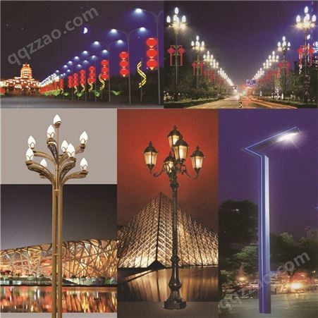  祥泰来 路灯灯柱 太阳能景观灯柱 批发定制大型广场园林 LED路灯景观灯