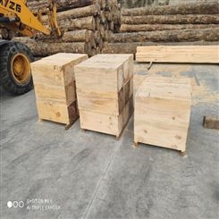 工地铁路承重枕木垫木木方杂木松木定制木墩