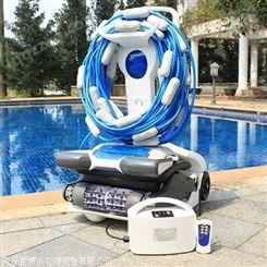 全自动户外游泳池水下吸污机 泳池清洁设备配套设施