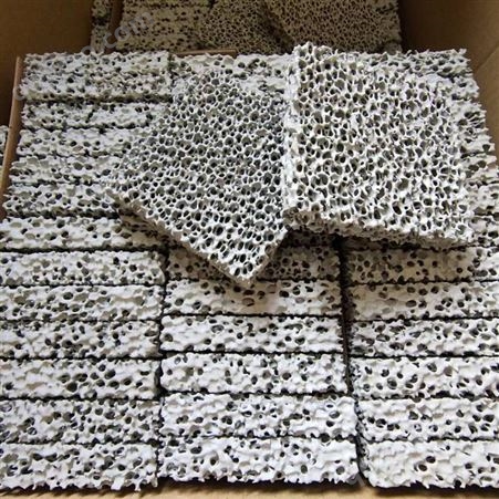 3455厂家生产耐火材料—泡沫陶瓷过滤片—氧化锆 碳化硅氧化锆过滤片