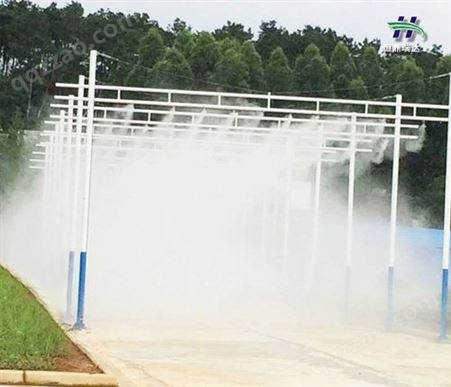 本溪销售高压人造雾机公司 雾森系统设备 2020水雾厂房