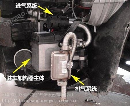 河北宏业YJH-Q5型液体燃油加热器 房车驻车加热器