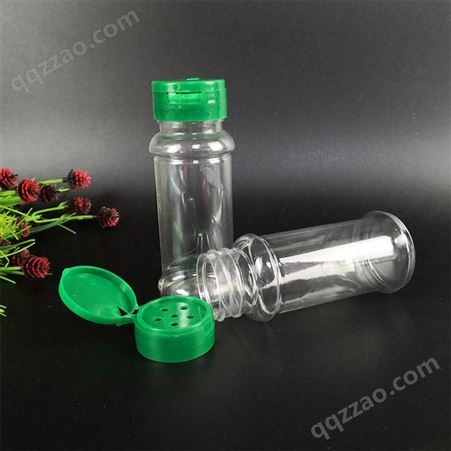 黑胡椒粉瓶   透明塑料调料瓶 厨房调味品瓶 可定制