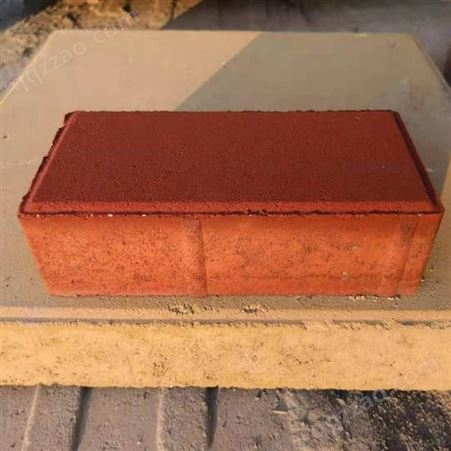 武汉建菱混凝土陶瓷透水砖批发厂家 彩色透水砖价格低品质好