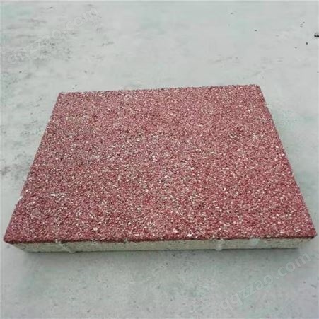 河南郑州建菱 陶瓷透水砖  型号齐全 建设透水砖批发