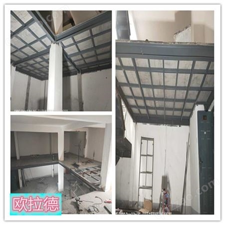 浙江杭州水泥压力板厂家物美价廉 欧拉德 loft钢结构楼层板