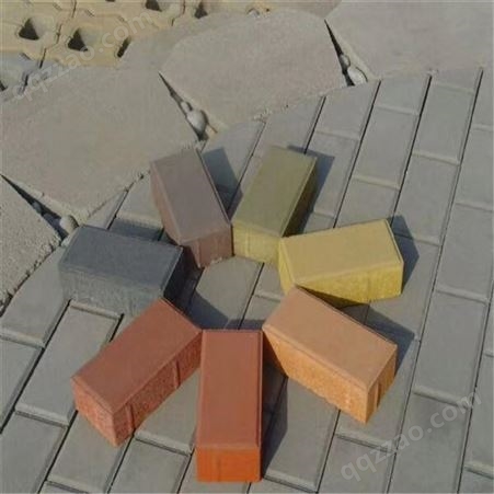 洛阳建菱混凝土陶瓷透水砖现货量大从优厂家城市透水砖规格齐全