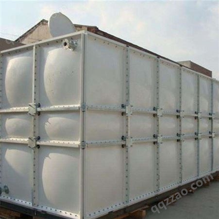 拼接式玻璃钢消防水箱 SMC模压水箱 304不锈钢冲压板水箱生产厂家
