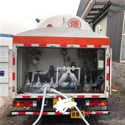 庆阳出售二手移动加液车   二手42.5立方移动加液车  半挂移动加液车