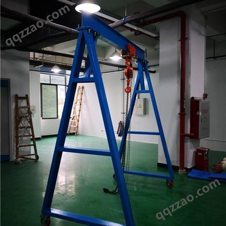 工字钢焊接组装式模具吊架 移动式模具维修吊架0.5吨到3吨 注塑机电动龙门架