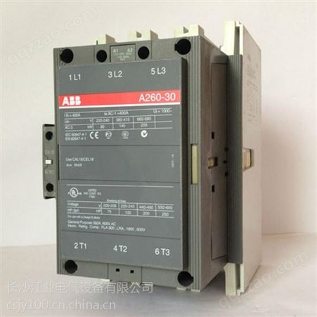 UA63-30-00ABB切换电容接触器湖南代理 供应ABB切换电容接触器