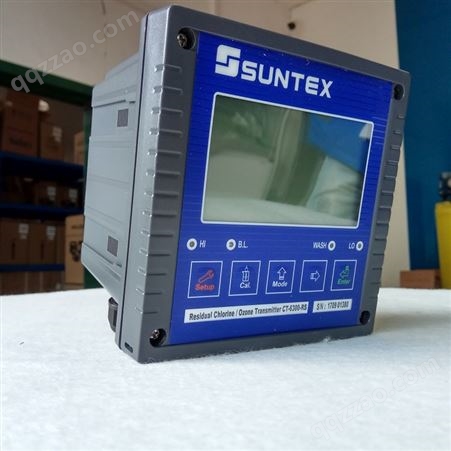 SUNTEX余氯仪CT-6300RS微电脑余氯变送器RS485单表工业PH计