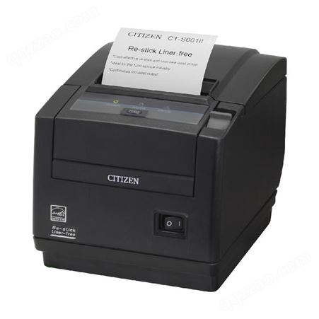 标签打印机CT-S601Ⅱ Re-stick Liner-free西铁城打印机
