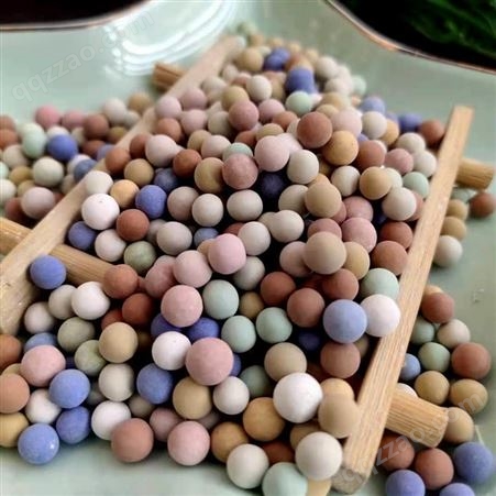 彩色陶粒 无土栽培绿植陶粒球 园林绿化陶粒