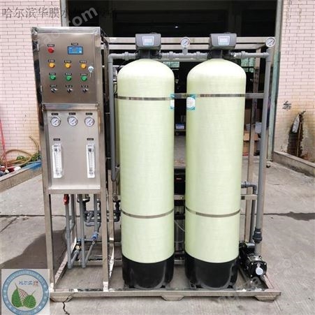 小型工业纯净水设备 哈尔滨反渗透水处理软化水设备