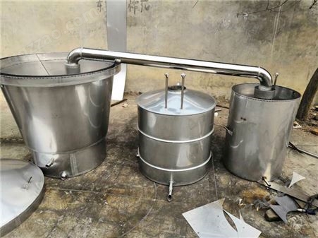 高粱传统酿酒设备 生料熟料两用酿酒设备 500斤传统固态酿酒设备