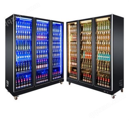 昆明酒吧啤酒饮料酒水展示柜风冷冷藏柜