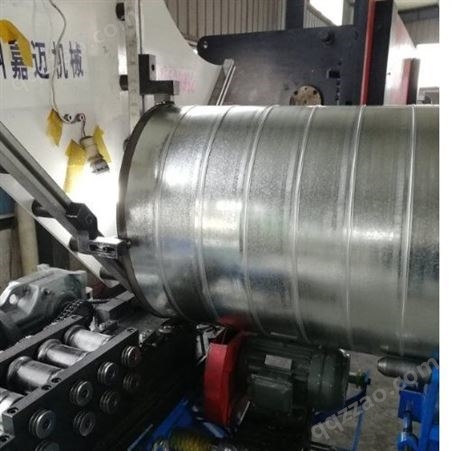 全自动螺旋风管机厂家不锈钢螺旋风管机滚剪式定制 德州嘉迈机械