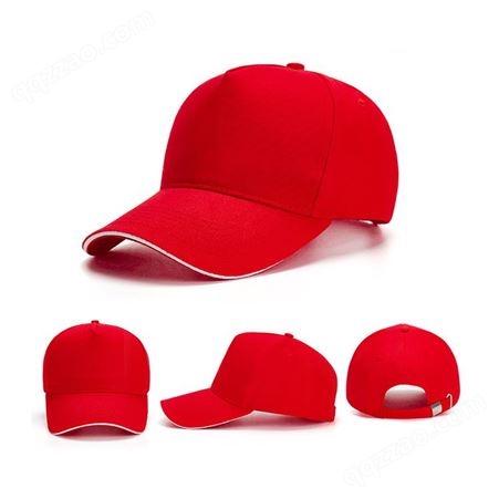 棉质帽子定制棒球帽旅游帽定做广告帽logo订制印花绣花