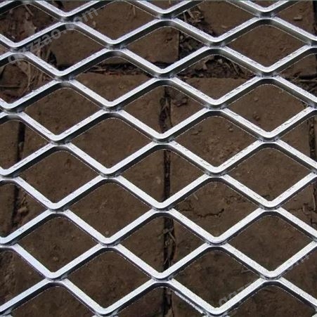 岳峰厂家销售建筑装饰菱形网重型脚踏网吊顶铝板网