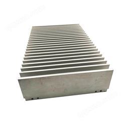 大功率散热器 铝型材高密齿散热模组 电源功放散热片底板厂家定做