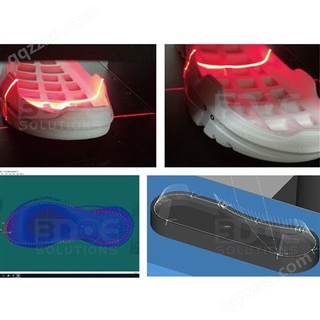 3D机器视觉-3D三维扫描-鞋底3D自动喷胶-打磨系统