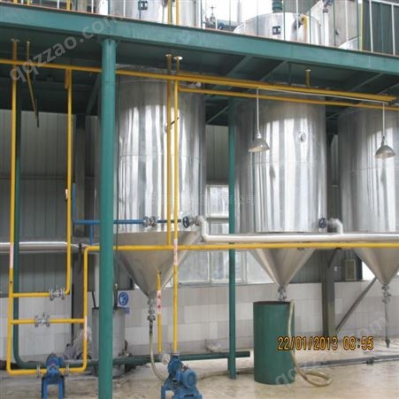 植物油小型棕榈油精炼成套设备 天圆油脂设备 1吨-200吨棕榈油成套设备 厂家直供