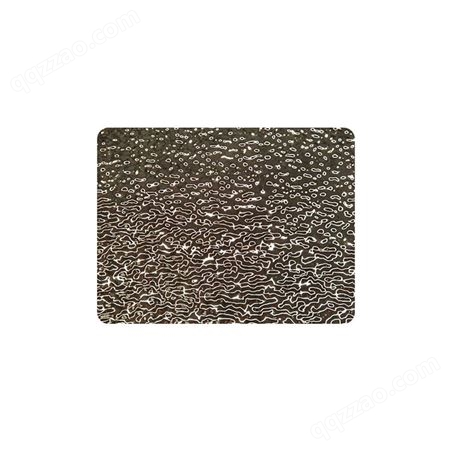 沐晟钢业 加工生产彩色不锈钢大波浪板 镜面钛金水波纹板