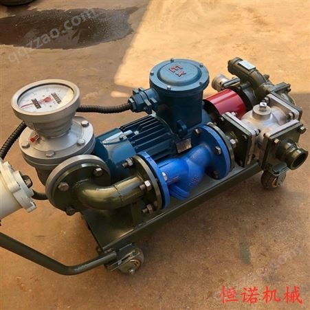 防爆滑片导油泵 自吸计量抽油泵 380V大功率容积式柴油泵 电动抽油泵