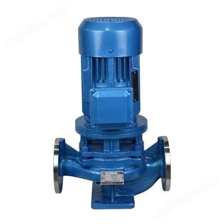 工厂质保 冷却水增压水泵 ISG65-160立式管道泵 离心泵