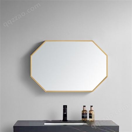 五金厂家定制不锈钢智能镜镜框卫浴镜中式风格电镀不锈钢卫浴镜框