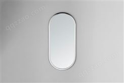 弧形不锈钢镜框-不锈钢竖式椭圆镜框M016
