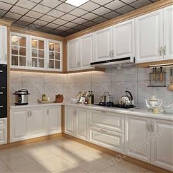 铝合金欧式橱柜门板 厨房烤漆衣柜灶台仿实木百叶定制门板