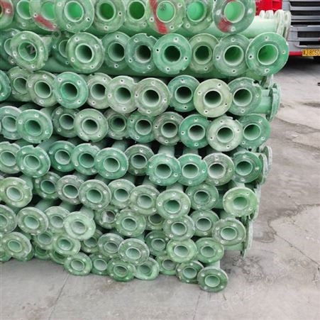 沃顺厂家销售玻璃钢缠绕管道电缆穿线夹砂管玻璃钢污水管道液体排水管