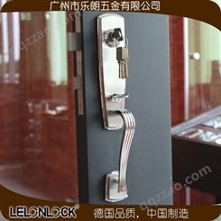 RSL-04别墅大门面板锁实木门锁不锈钢304豪华锁入户门锁门用五金配件