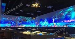 全息3D投影 全景宴会厅、餐厅酒店 地面互动投影机拼接融合