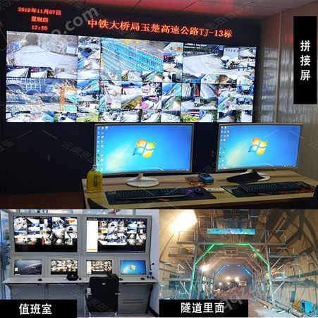 厂家定制工业视频监控系统 煤矿隧道矿山视频监控系统 隧道施工视频监控系统