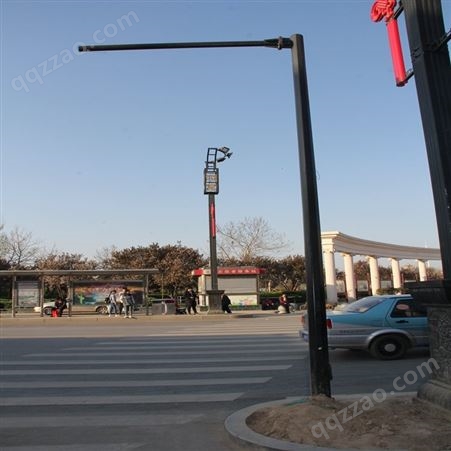 河南小区监控杆厂家 道路监控立杆生产厂家 交通监控杆
