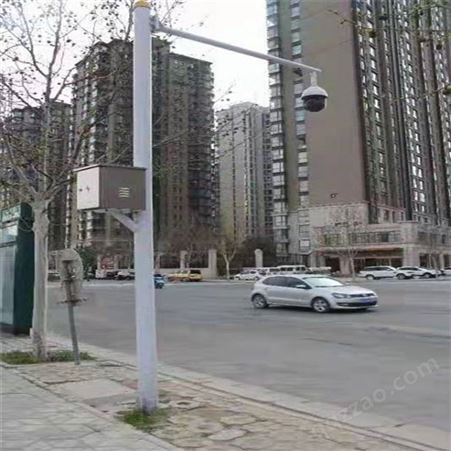 河南监控杆3米4米 保定八角监控杆价格 小区庭院监控杆配置 广场高杆灯常用配置