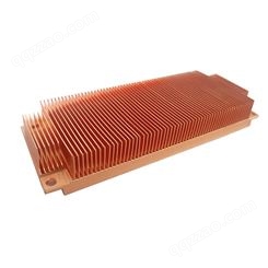广西生产定制电脑散热器 显卡高密度散热片厂家