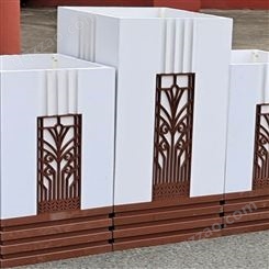 按需生产 河北户外铝合金花箱 天津户外组合花箱 天津道路绿化花箱 支持订制