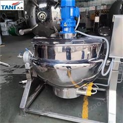 天泰 300L电加热搅拌锅 不锈钢可倾式搅拌锅