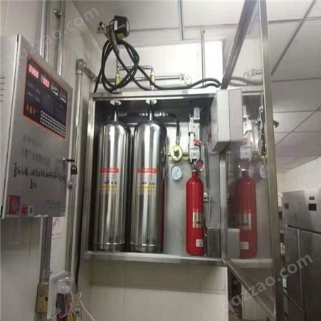 揭阳烟罩自动灭火设备  酒店厨房灭火设备安装