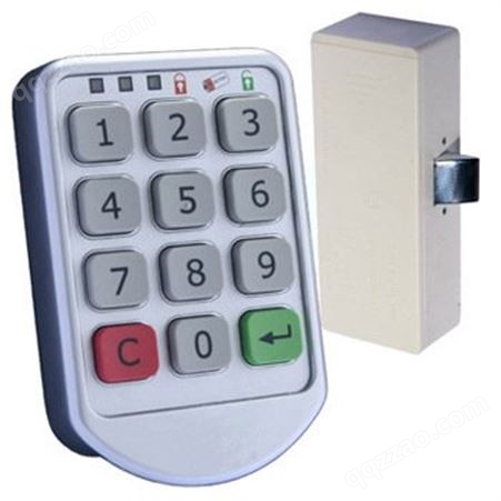 ZD018赞得 办公柜锁 更衣柜电子密码锁 员工储物柜按键密码