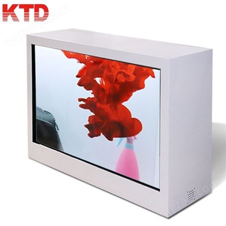 透明液晶展示柜3D红外触摸互动拼接展示柜