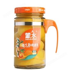 蒙水水果罐头混合橘子山楂雪梨椰果菠萝什锦 黄桃罐头