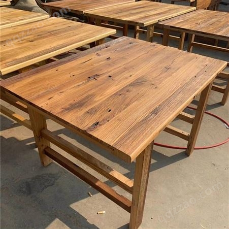 榆木餐桌 仿古榆木餐桌 做旧榆木餐桌 常年供应